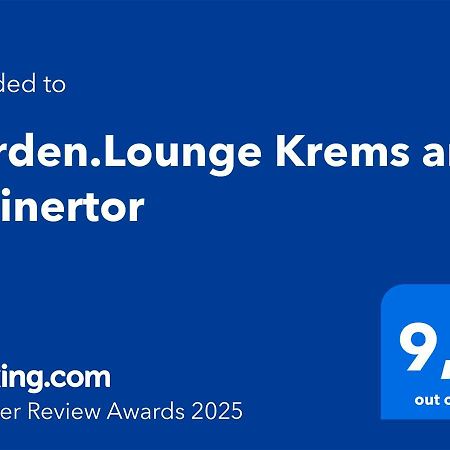 Апартаменти Garden.Lounge Krems Am Steinertor Екстер'єр фото
