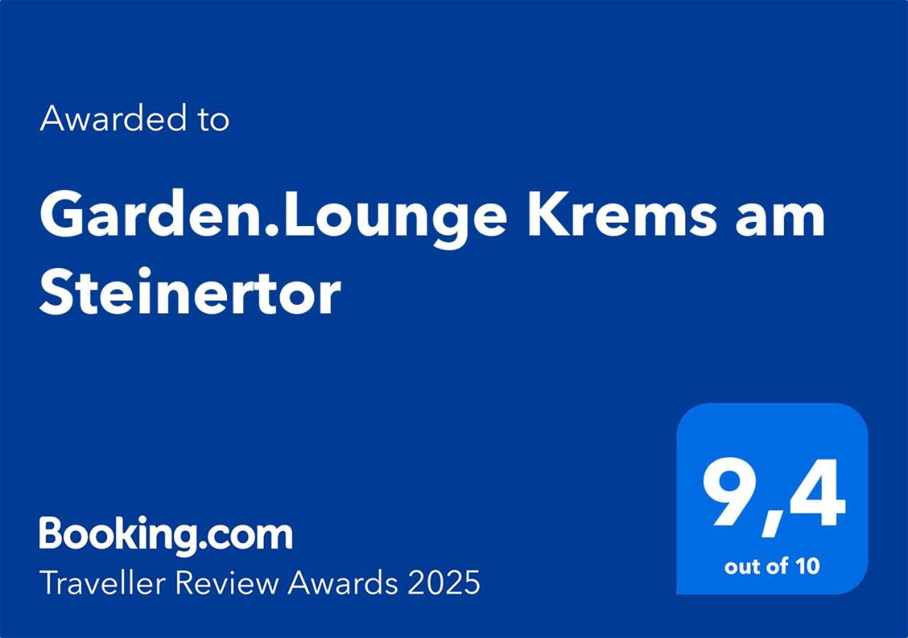 Апартаменти Garden.Lounge Krems Am Steinertor Екстер'єр фото